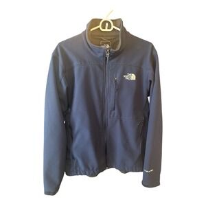 The North Face Windwall Jacket Fleece Men's Size‎ Medium Blue Full Zip